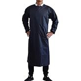 Jaspfct Waterproof Apron Long Sleeves,Waterproof Smock for Cleaning works,Butcher M08DB