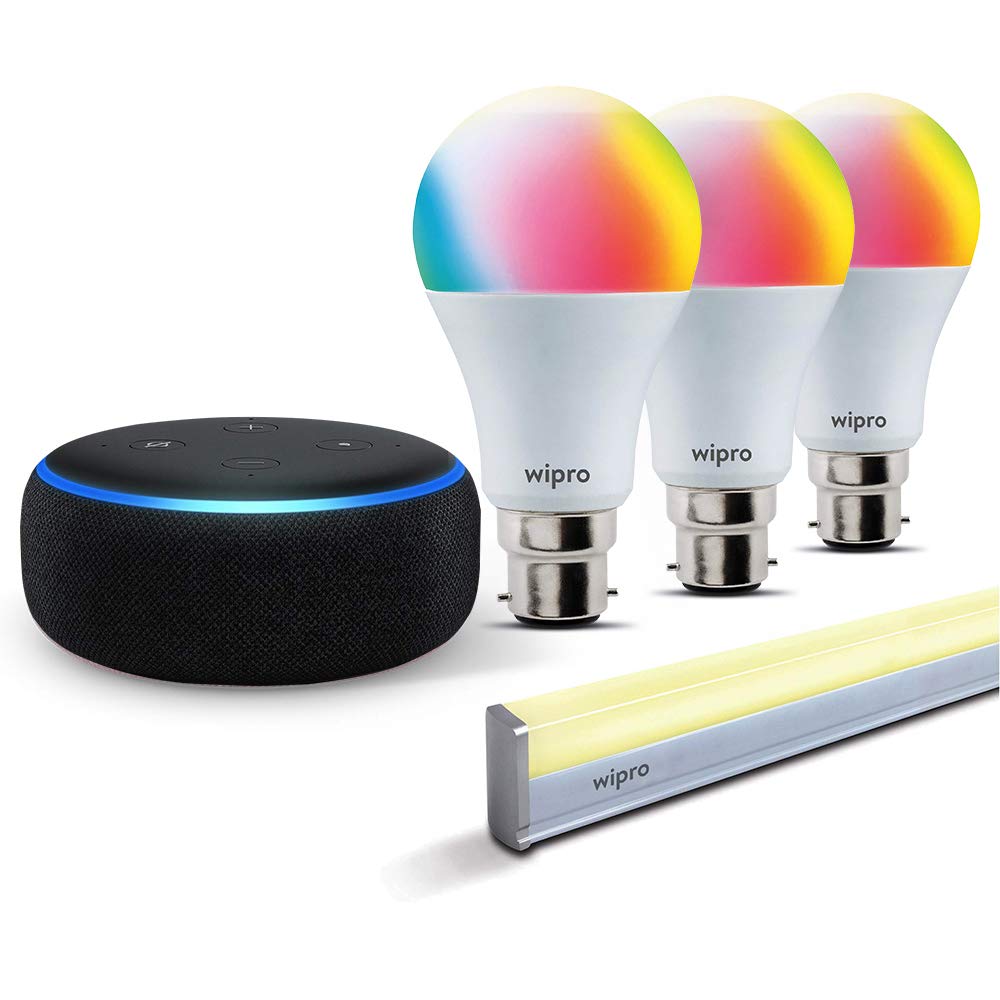 echo dot smart lights