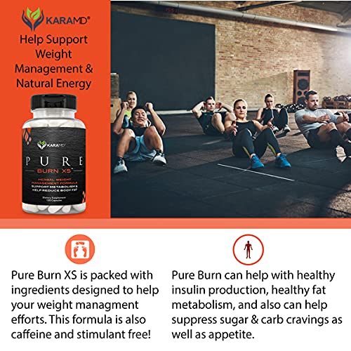 KaraMD Pure Burn XS Dr Formulated Natural Weight Management Support