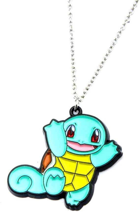 Amazon 公式ポケモンsquirtleステンレススチールエナメルネックレスペンダント Pokemon Go ネックレス 通販