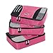 eBags Classic Medium 3pc Packing Cubes (Peony)