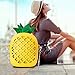 yuboo Women's Pineapple Purse, Summer Pineapple Bag Yellow Crossbody Shoulder Bag Novelty Purse for Hawaiian Tropical Accessories for Women