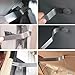 Auto Trim Removal Tools Kit Set of 4 pcs, SourceTon Car Panel Dash Radio Removal Installer Stainless Steel Pry Tools Kit, Fastener Remover Pry Bar Scraper for Door Trim Molding Dash Panel