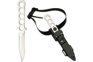 MASTER USA BladesUSA MD-1BS Diving Knife 9-Inch Overall,Black