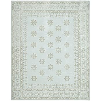 Safavieh Martha Stewart Collection MSR4538A Handmade Premium Wool Winter's Day Area Rug (8' Diameter)