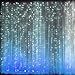 BalsaCircle 20 ft x 10 ft White Chiffon Fabric Backdrop Drapes Curtain - Wedding Decorations Photo Booth Reception Photography Party Supplies