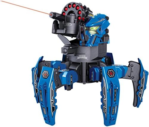 Space Warrior 2.4Ghz Electronic Missile Weapon Remote Control Blue Battle Robot