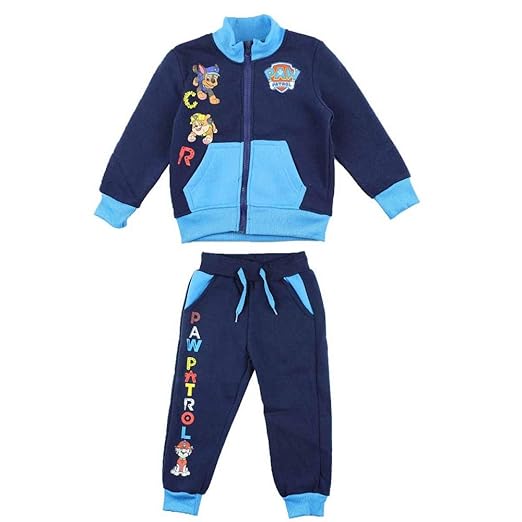 Patrol PAW Jungen 2tlg. Jogginganzug Jacke Hose blau