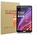 Asus Memo Pad 8 ME181C Screen Protector, Rerii Tempered Glass Screeen Protector for Asus Memo pad 8 ME181C, High Definition, 9H Hardness, 0.3mm Thickness,Real Tempered Glass