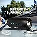 Portable Bluetooth Speakers Zealot S16 Wireless Speaker 20W Loud Stereo Bass Splashproof IPX4 Charger 4000mAh Battery 20H Playtime Hand Free Speakerphone TF Card Compatible for iPhone Samsung Androidthumb 2