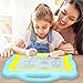Magnetic Drawing Board - 2 Pack Erasable Magna Doodle Board with 1 Large Kids Scribble Etch Sketch 13.1X17in and 1 Mini Travel Magnet Writing Pad, Educational Learning Toy & Birthday Gifts for Toddler