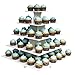 As Seen on Shark Tank Cupcake Stand - Dessert Stand, Tier Stand, Cupcake Stand-Hold Up to 100 Cupcakes-Catering Supplies for Buffet Display-Treat Stands for Dessert Table, Wedding Cake & Cupcake Stand