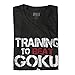 Training to Beat Goku Super Nerdy Ninja Sleeveless T Shirt Black