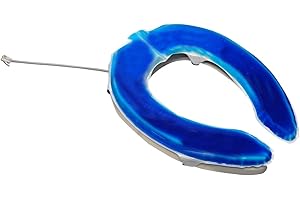 Skil-Care Gel-Foam Toilet Seat Cushion Alarm Pad, 15”W x 18.5”D - Additional Comfort for Wheelchair or Geri-chair Patients, Wheelchair Cushions and Accessories, 909378