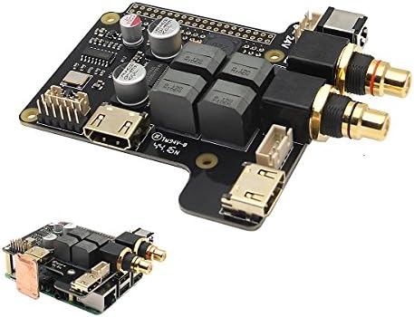 LaDicha X5000 Expansion Board Audio Player for Raspberry Pi 3 Model B/2B/B+
