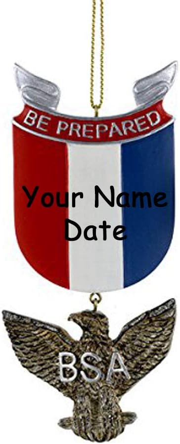 boy scout eagle christmas ornament