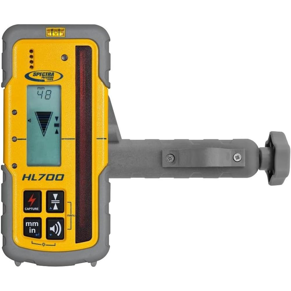 Spectra Precision HL700 Laserometer with Rod Clamp - Yellow
