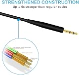baolongking 2.5mm to 3.5mm Audio Cable for Bose QC35 QC25 OE2 JBL E45BT E55BT view 2