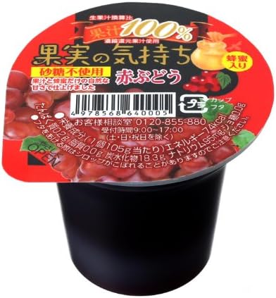 Feeling red grapes 105gX12 pieces of Marushin food N-42 fruit