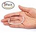 ZesGood Set of 5 Silicone Makeup Blender Perfect for Applying and Blending Liquid Foundation or BB Creams