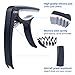 Guitar Capo Accessories with 10 Free Picks for Ukulele and Acoustic Guitars, 2 Pack
