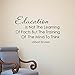 Albert Einstein Quote Education Is Not The Learning Of Facts Wall Decals Education Quotes Learning Classroom Decor Teacher Gifts