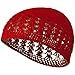Cotton Kufi Cap - Red OSFM