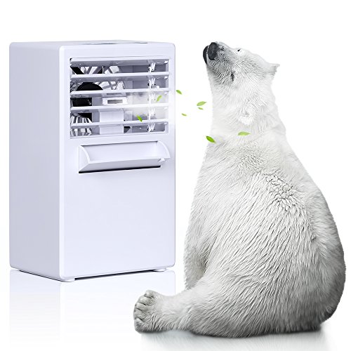 HAITRAL 3-in-1 Portable Air Conditioner Personal Space Cooler Humidifier Purifier