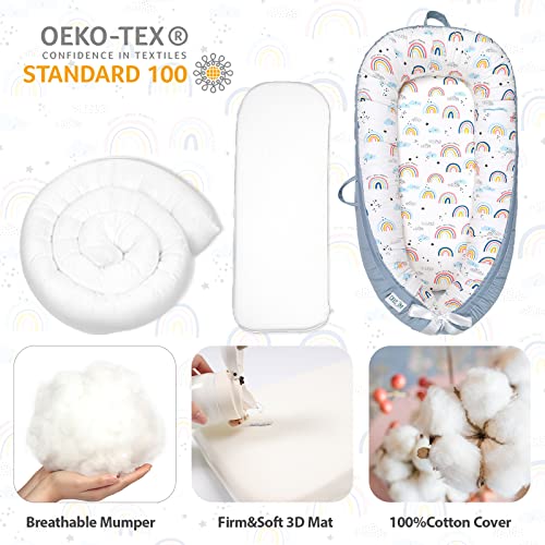 Baby Lounger,Portable Adjustable Lightweight Infant Floor Seat,Ultra