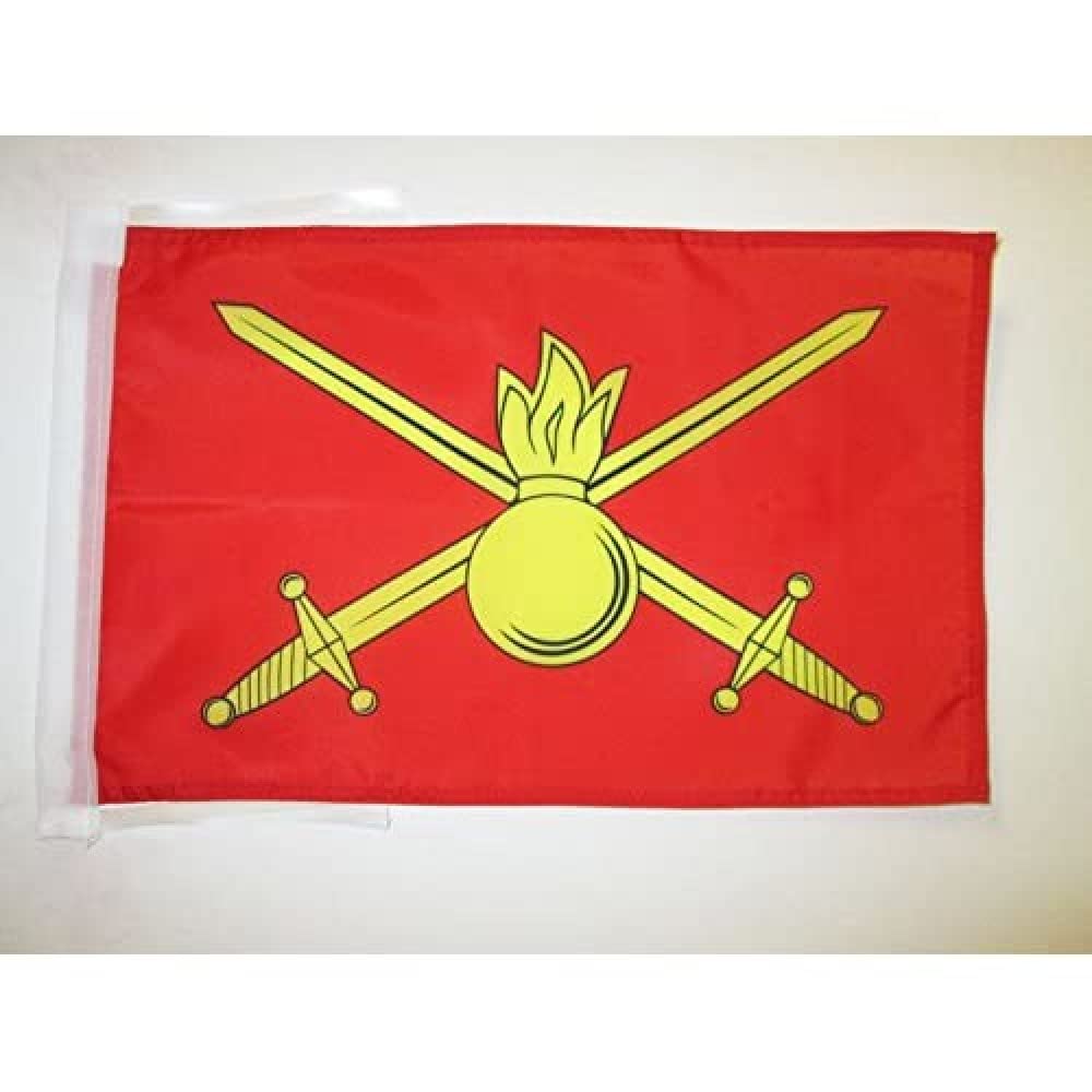 AZ FLAG - Ground Forces of the Russian Federation Flag - 18'' x 12'' - 100% Polyester Russia military Small Banner with Two Cords - Fade Resistant - Vivid Colors - 18x12 in - 45x30 Cm โ image 1