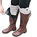 Cozy Design Women's Winter Knitted Hollow out Boot Cuffs