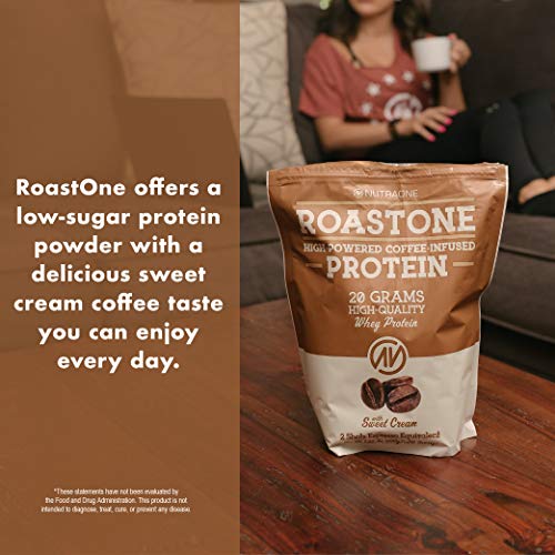 oastOne Coffee Protein Powder by NutraOne Low Sugar, Coffee Infused