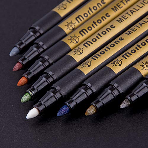 1 Metallic+Morfone+Markers+Painting+Scrapbook