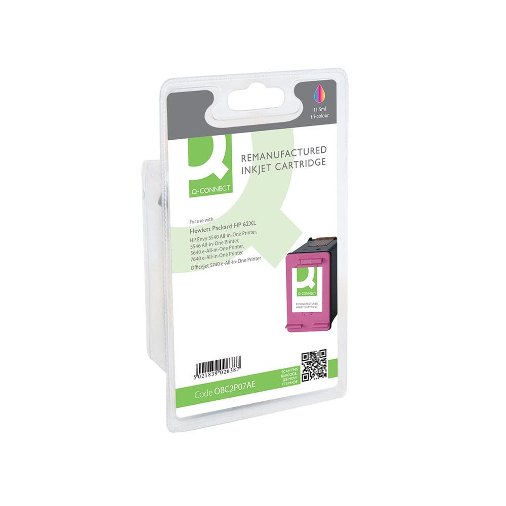 Q-Connect HP 62XL Inkjet Cartridge 3 Colour