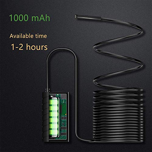 QIANG WiFi Endoskop, Endoskopkamera HD 5.5 MM Ultradünne Auto Reparatur Inspektionskamera Mit Digital Zoomable Lens IP68… – Bild 7