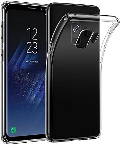 Kushu (TM) Exclusive Soft Silicone TPU Jelly Crystal Clear Case Soft Transparent Back Case Cover for Samsung Galaxy Galaxy J6