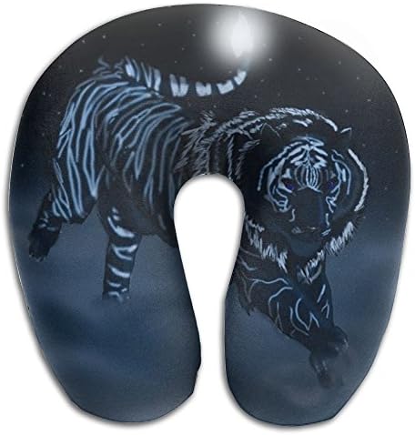 U Shape Travel Neck Pillow Soft Tiger For Travel Hip-hop U Neck Pillow For Sleepingfunny