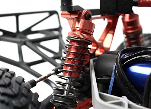 RacersEdgeSlash24WdAluminumRearShock(Pr)Red1850R