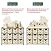 OurWarm Countdown to Christmas Advent Calendar 2019, DIY Wooden Advent Calendar House with 24 Drawers for Kids Xmas Gifts Christmas Holiday Decorations, 8