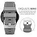 Sunface Sunface Grey Bands for Gear S3 Frontier/Classic Watch Silicone Bracelet, Sports Silicone Band Strap Replacement Wristband for Samsung Gear S3 Frontier/S3 Classic