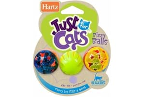 Hartz Just for Cats Bizzy Balls Cat Toy for all breed sizes