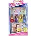 TownleyGirl Disney Beauty and the Beast Kiss it Paint it Lip Gloss and Nail Polish Set with Glittery Makeup Case, Multi, 5 Count, Princess Cosmetic Set with Water Box