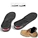 Flexzion Unisex Increase Insole 2 Layer Height Shoes Heel Full Insert Lift Elevator Air Cushion Pad 5cm (Approximately 2 inches) Taller for Adult Men Women Size USA 4.5-9