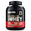 Optimum Nutrition Gold Standard Whey Muscle Building and Recovery Protein Powder With Naturally Occurring Glutamine and…