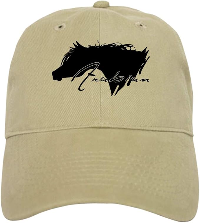 CafePress Arabian Horse Baseball Cap with Adjustable Closure, Unique