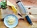 Tolizz Unique Lemon Zester & Cheese Grater - Great For Parmesan Cheese, Chocolate, Ginger, Garlic, Nutmeg + Protective Cover