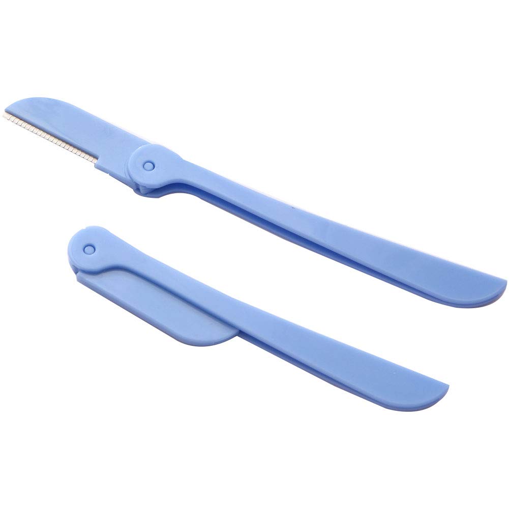 Mea Tira Practical Eyebrow, Facial Hair, Lip, Nose Hair Removal Razor, Eyebrow Shaping Device, Unisex-pack Of 6 PCS,(Style Smooth): Beauty