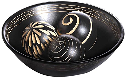 Eastwind GiftsEastwind Gifts Artisan Deco Bowl and Balls