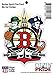 Boston Fan Crest, Sticker Decal die Cut Vinyl, 4.2x5.5, Made in USA