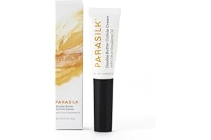 Parasilk Beauty Double Butter Cuticle Cream. Superior Antioxidant Oils & Nutrient-Rich Butters. Hydrate, Nourish, and Condition Dry Cuticles
